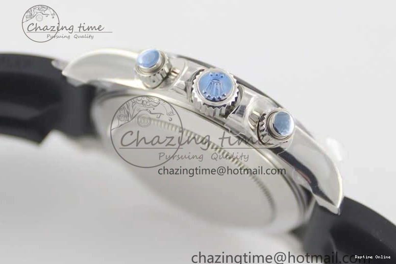 0129 Refined Daytona 116519 SS TWF 1:1 Best Edition 904L Steel Black Dial on Oysterflex Strap A 2409